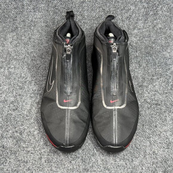 Nike Zoom Brandon Golf‎ Shoes Men\'s Size 9 Black Red Lace Up Zipper Athletic main image 9